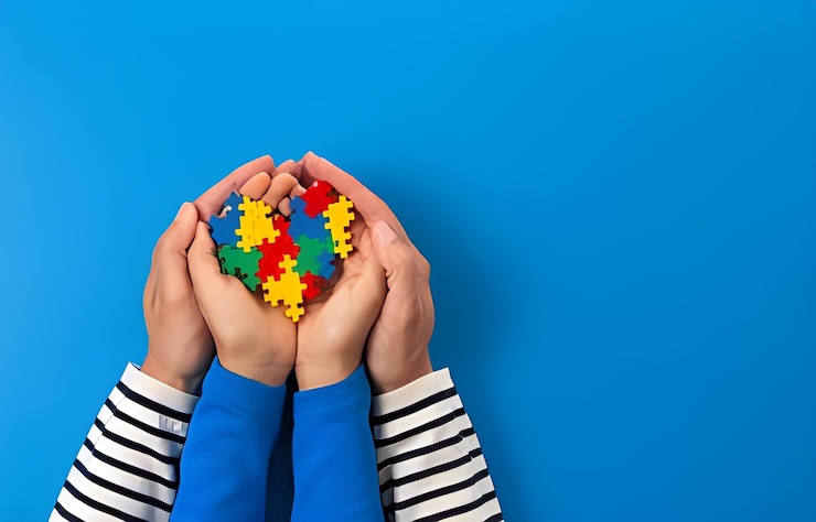 Foto concept van de wereld autisme awareness day