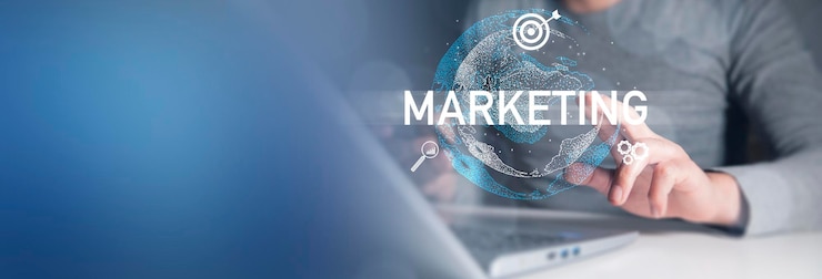 Foto concept van digitale marketingtechnologie