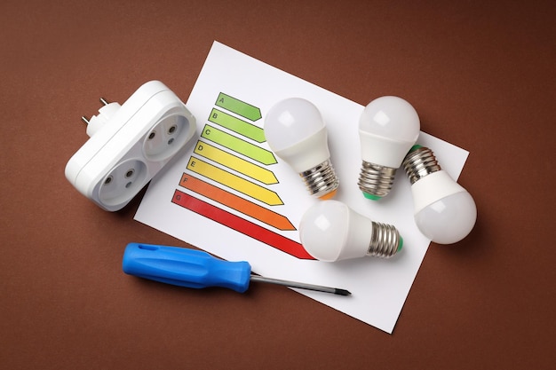 Concept van elektricien of elektrisch gereedschap bovenaanzicht