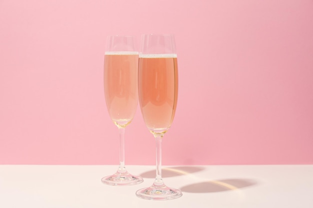 Concept van heerlijke alcohol drink smakelijke Champagne