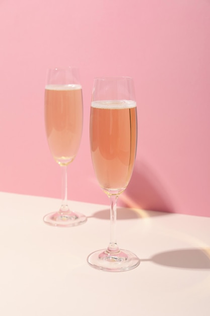 Concept van heerlijke alcohol drink smakelijke Champagne