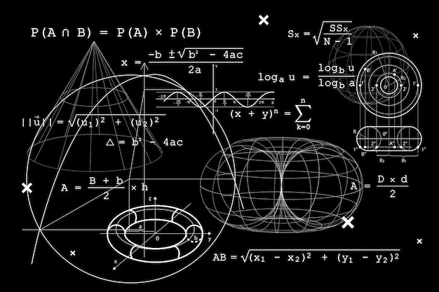 Concept van onderwijs hologram illustratie Online studie 3D-rendering