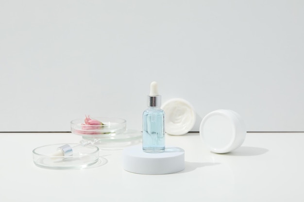 Foto concept van schoonheids- en huidverzorgingsproducten voor lichaamsverzorging