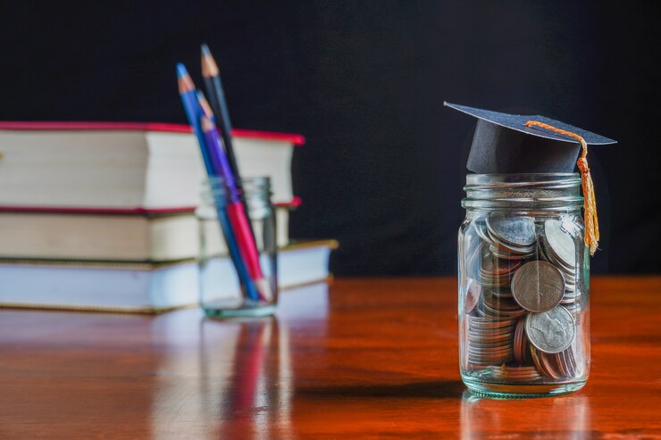 Concept van sparen voor onderwijs