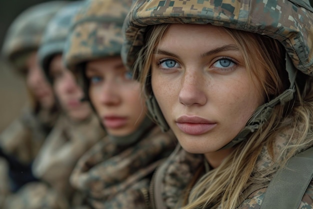 concept of women soldiers in Ukrainemobilisation