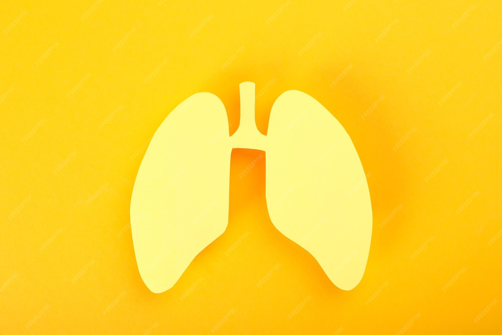 Premium Photo Concept of world lung day lung problems and treatment