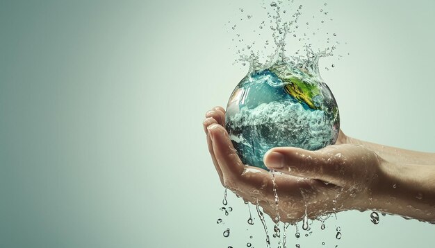 concept for a World Water Day social media campaign