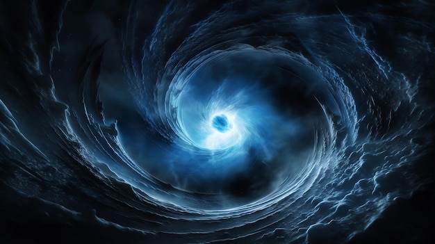 Концепция черных темных пульсаров вращается на фоне обоев