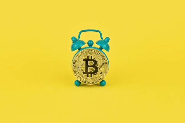 Concepttijd voor cryptocurrency-mijnbouw