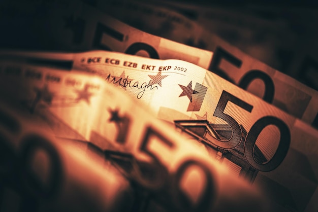 Photo conceptual euro money photo