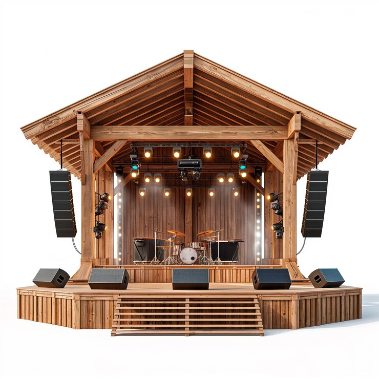 Photo concert stage