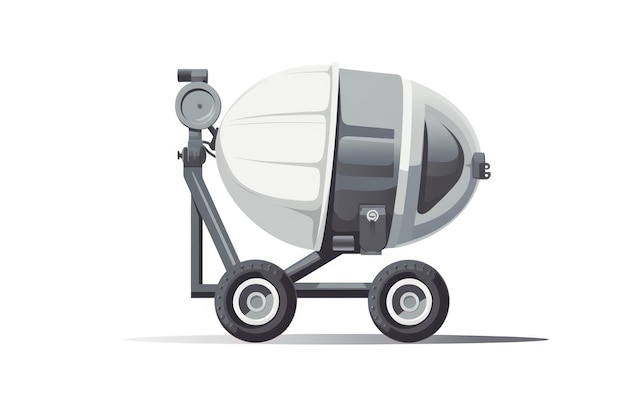 Concrete mixer icon on white background ar 32 v 52 Job ID d46322b1d88a4bb888ee024fb8823b88