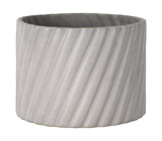 Concrete plant pot png mockup voor huisdecoratie