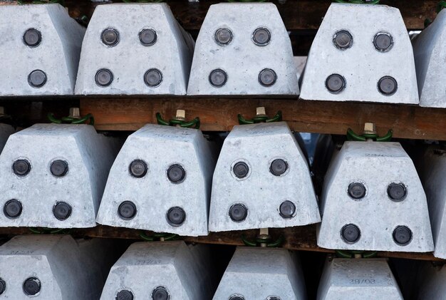 Concrete sleeper for railway tracks