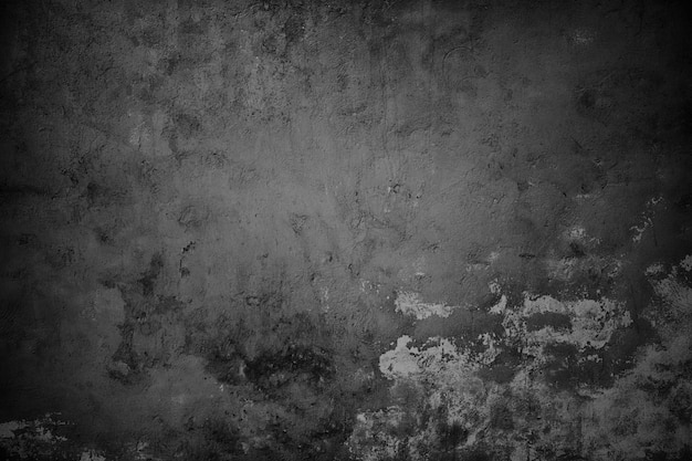 Concrete wall black, gloomy background for design