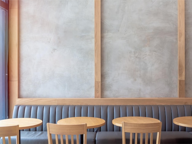 Concrete wall in cafe