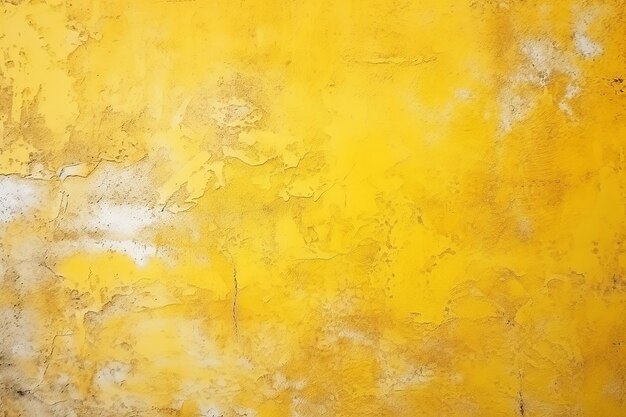 Concrete wall yellow color texture