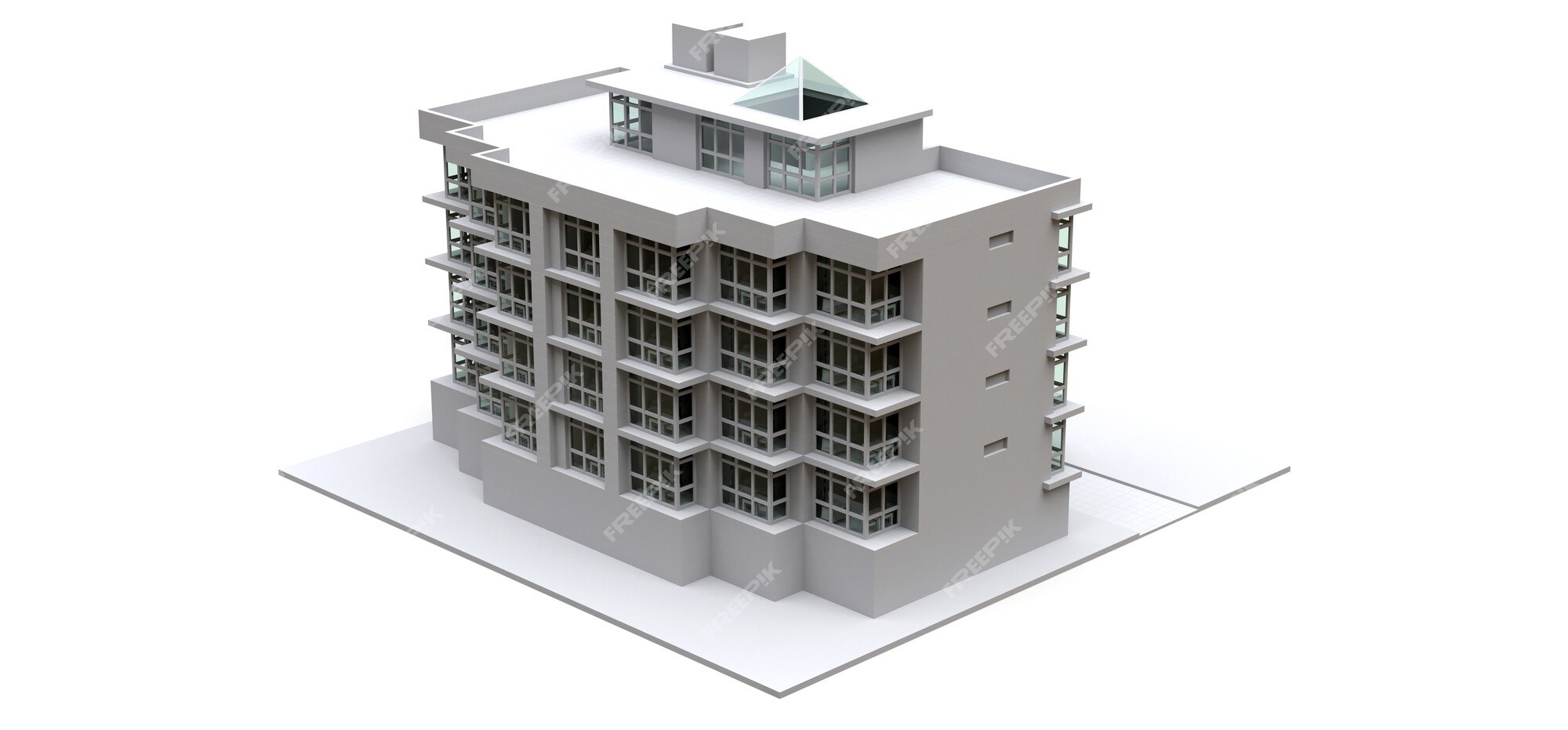 Condo 017 3D Model - FlatPyramid