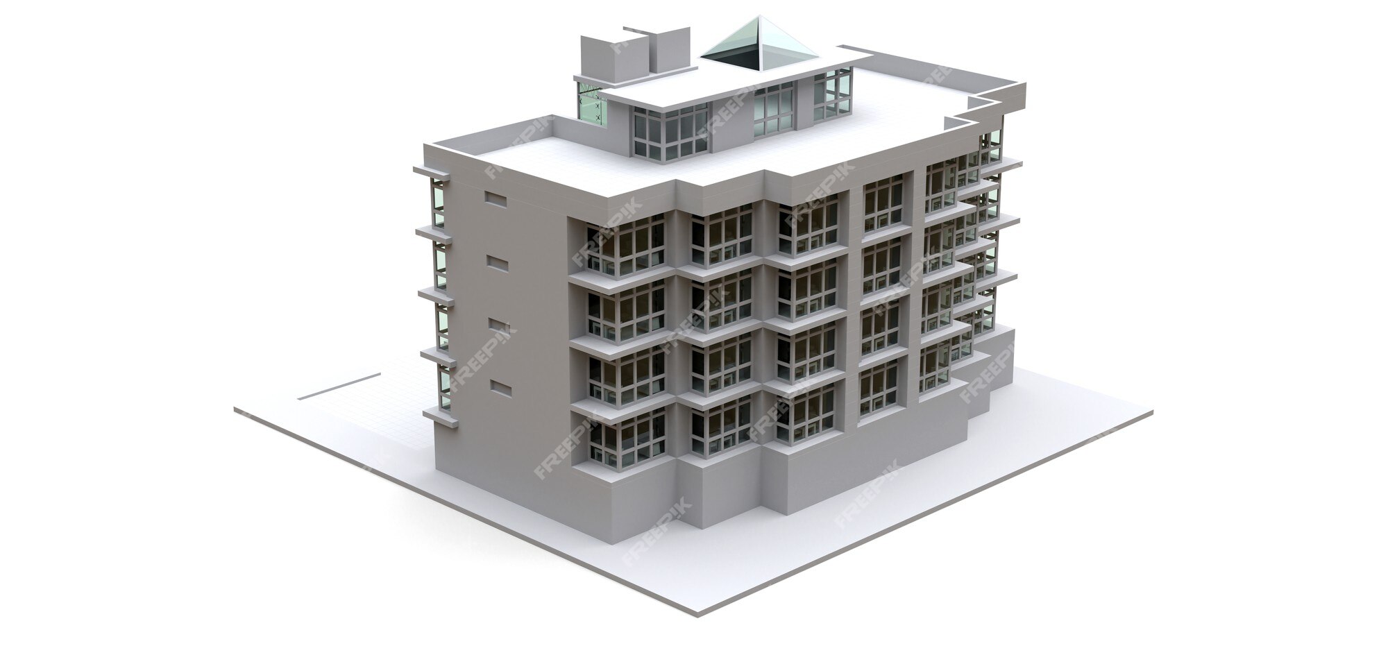 Condo 017 3D Model - FlatPyramid