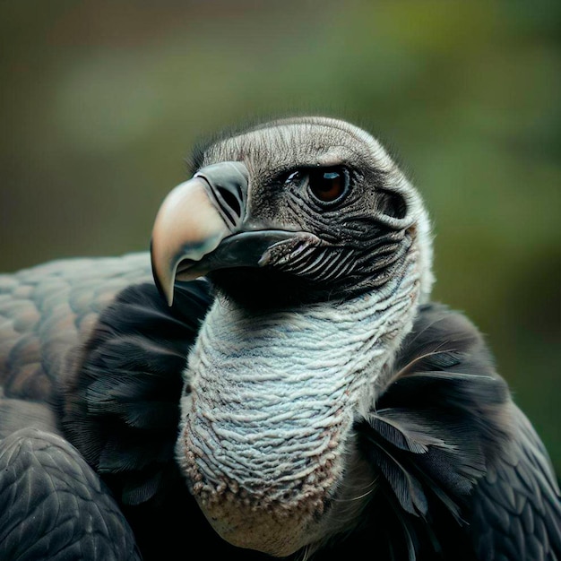 Condor in zijn natuurlijke gewoonte