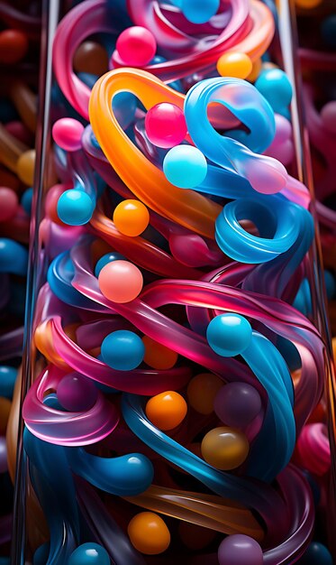 Confectionery Photo Licorice Laces Candy Dispenser Extreme Close Up Wide Angle L Sweet Concept Art