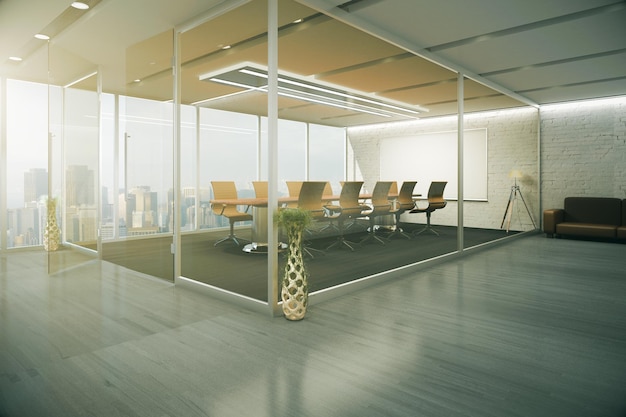 Conference room interior