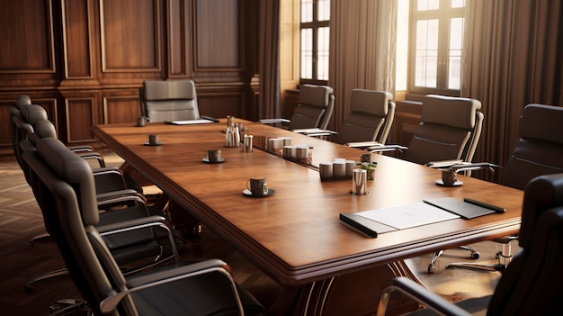 Набор столов для переговоров для продуктивной встречи