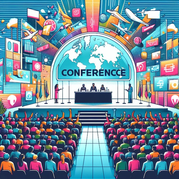 Conferences Illustration