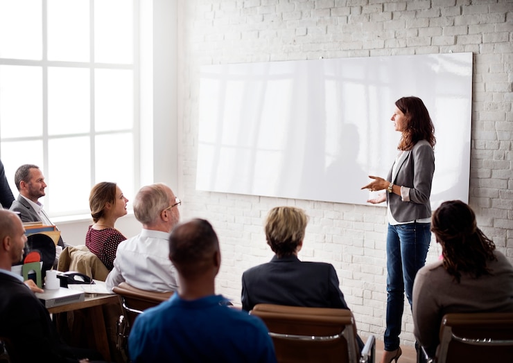 Foto conferentie training