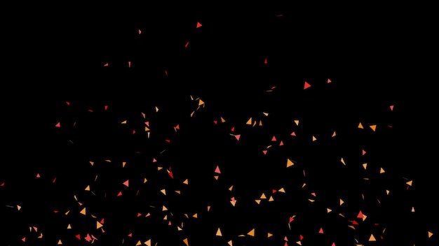 Photo confetti background