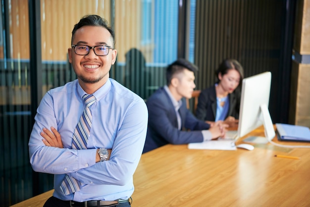 Confident Asian Businessman Portrait