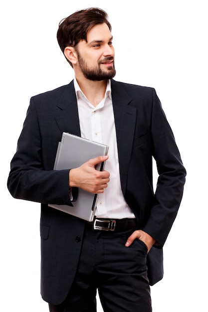 Confident businessman portrait