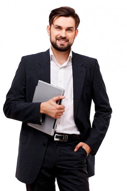 Confident businessman portrait