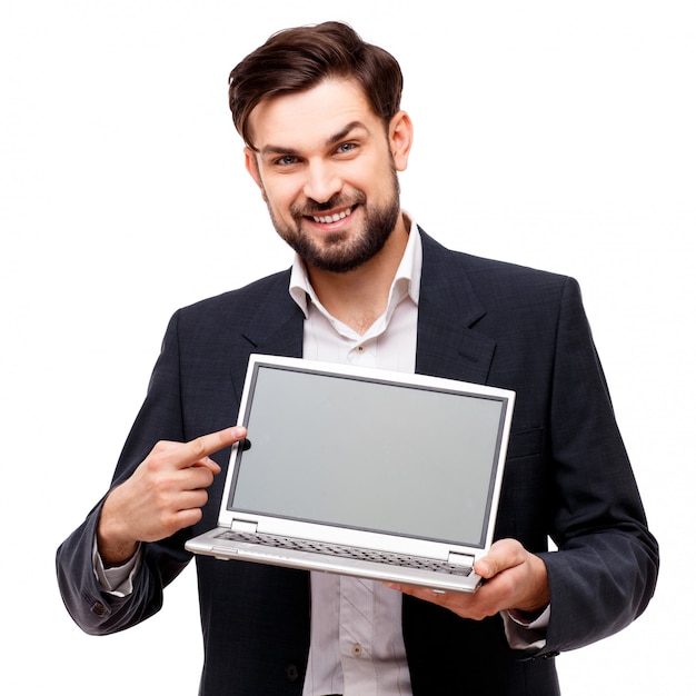 Confident businessman portrait