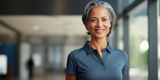 Confident Businesswoman in Office