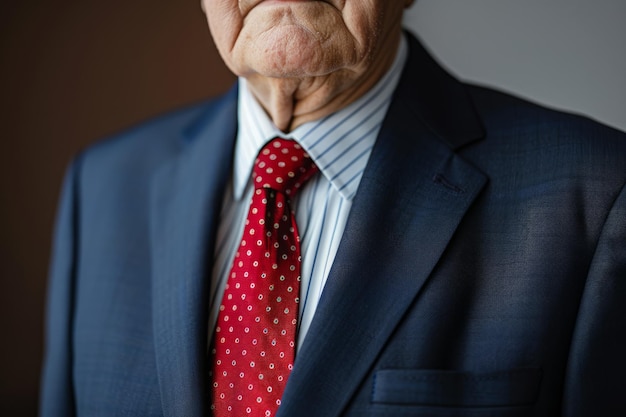 Confident senior businessman in office workspace