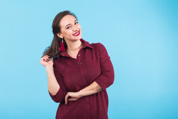 Confident woman. Portrait of woman 