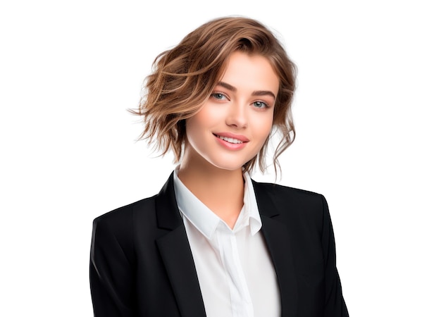 Confident Young Businesswoman Smiling Portrait