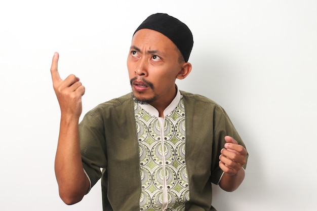 Confused Indonesian Muslim Man Ramadan Dates