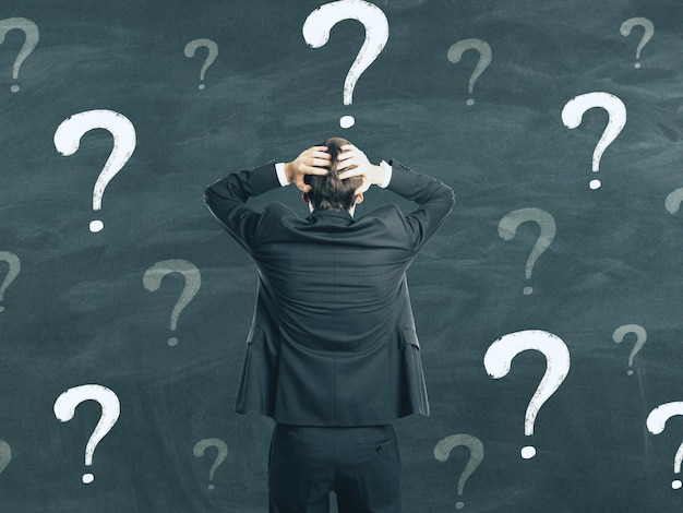 confusion and think concept