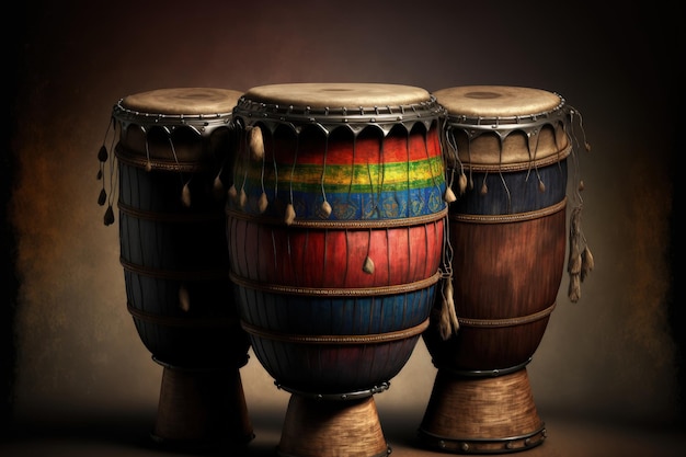 Conga drums from Africa