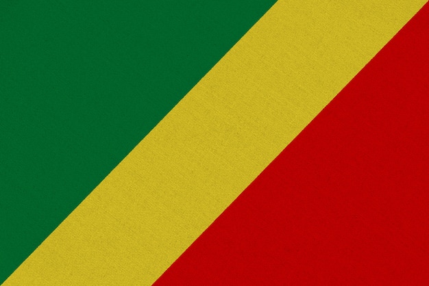 Bandiera tessuto congo