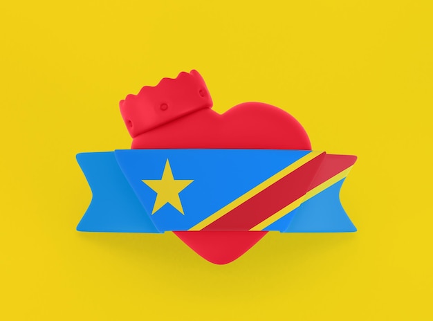 Congo heart banner