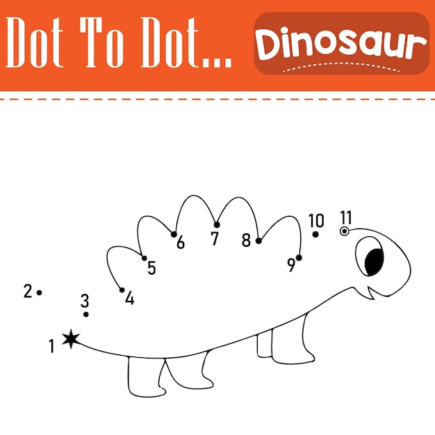 Connect the dot game voor kinderen