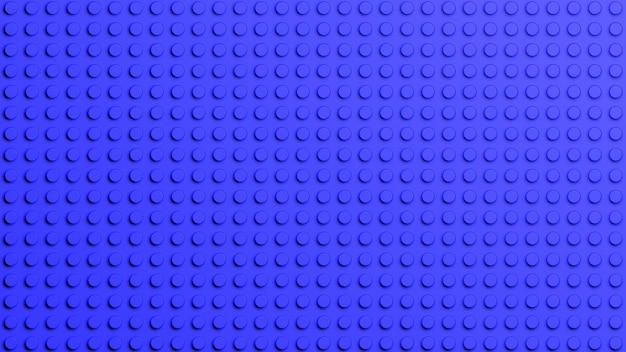 Connected blue lego blocks abstract background