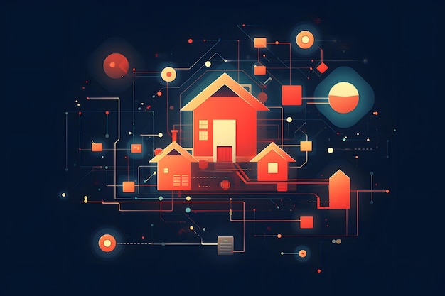 Connection diagram of the home system power system and wiring