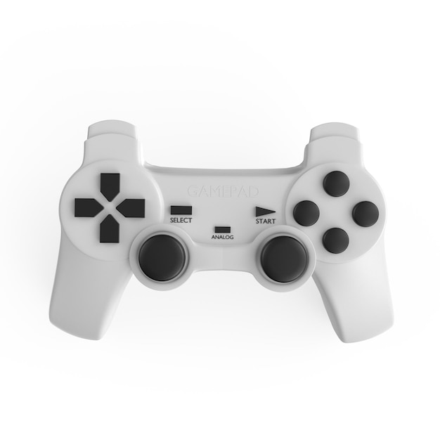 Console gamepad 3D-modellering