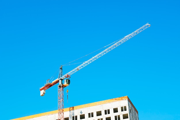 Construction crane background hd