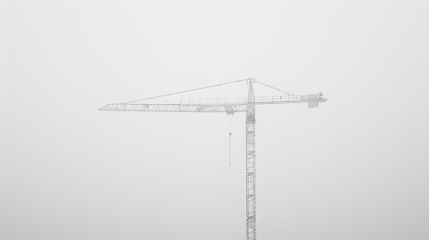 Construction crane isolation Generative AI