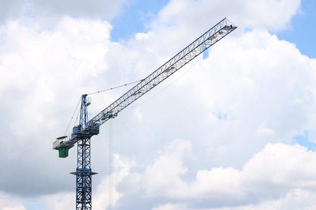 The construction crane